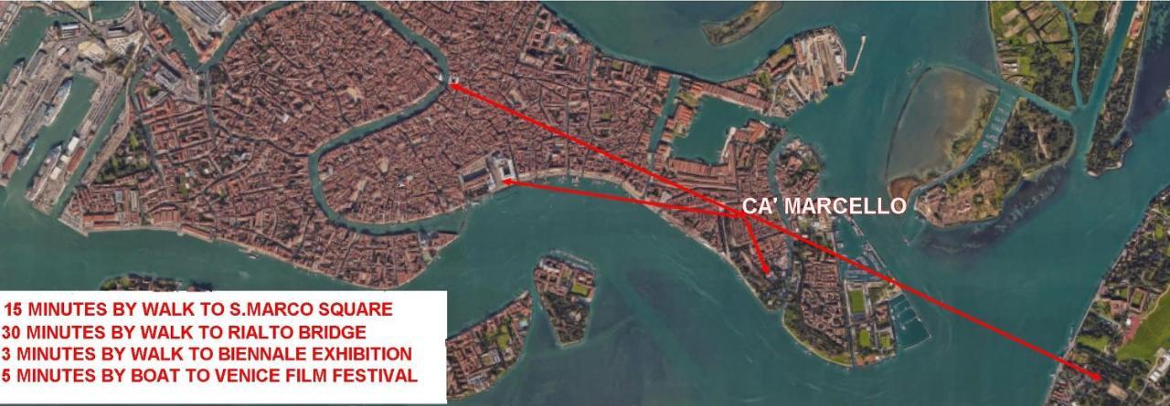 Ca' Marcello - Biennale Leilighet Venezia Eksteriør bilde